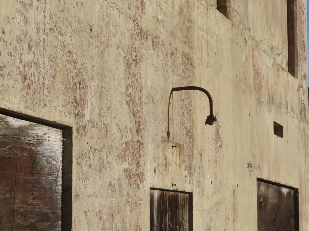 A lamp socket without even a lamp shade